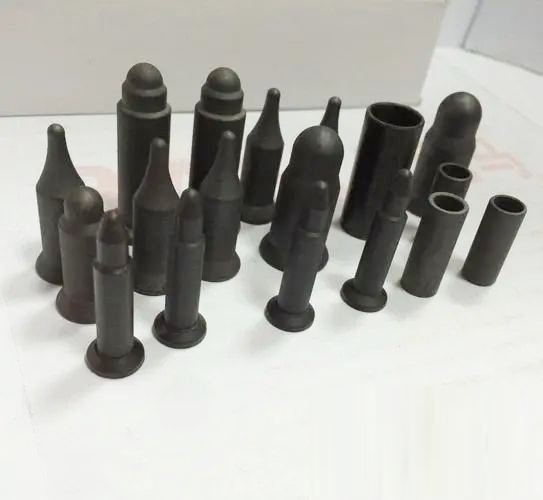 Silicon nitride positioning pin for bump bonding