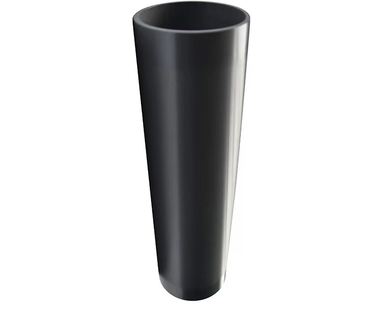 Silicon nitride riser tube for low-pressure die casting