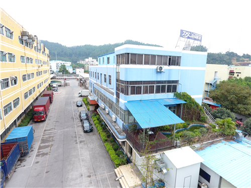Aerial view of the NitriCeram silicon nitride manufacturing plant in Dalian, Liaoning, China