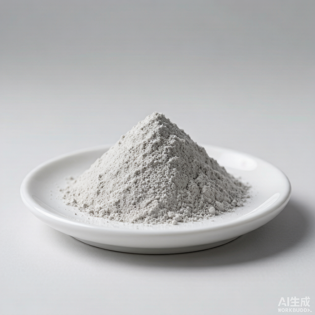 Fine gray-white silicon nitride powder